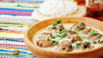 Рецепт Тефтелей в лимонном соусе