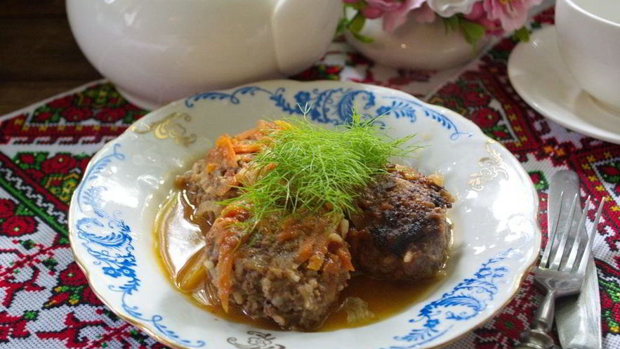 Рецепт тефтелей в подливе