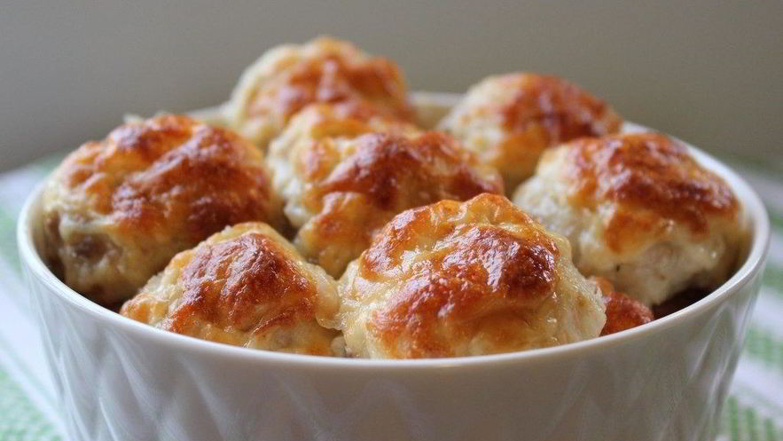 Рецепт тефтелей в слоеном тесте