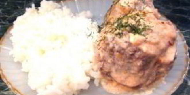 Рецепт тефтелей в томатно-сметанном соусе