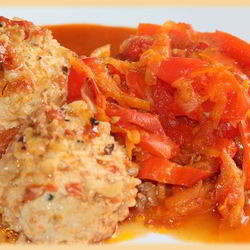 Рецепт Тефтелек с мятой и баклажаном