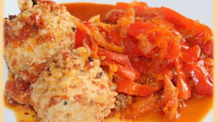 Рецепт тефтелек с мятой и баклажаном