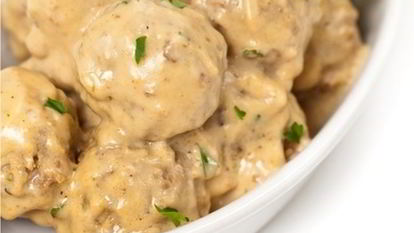 Рецепт Тефтелек с соусом болонез