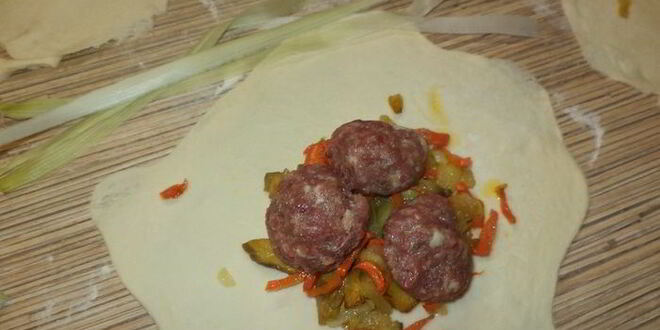 Рецепт тефтелек в кулечке