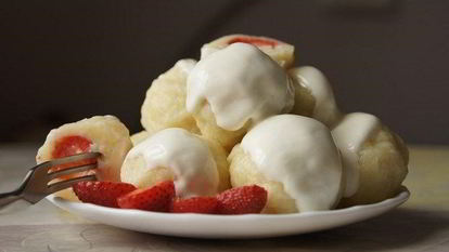 Рецепт Творожных клецек с начинкой