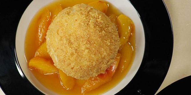 Рецепт творожных клецек со сливами