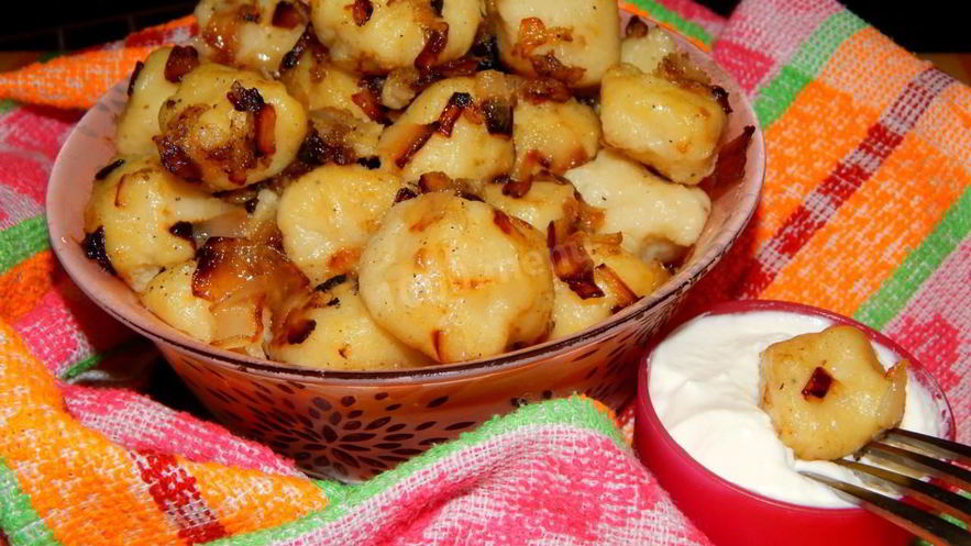 Рецепт ленивых вареников с картошкой