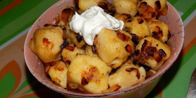 Рецепт ленивых вареников с картошкой