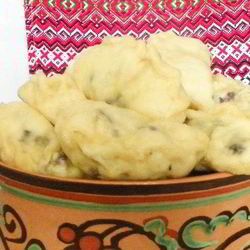 Рецепт Паровых вареников с черникой