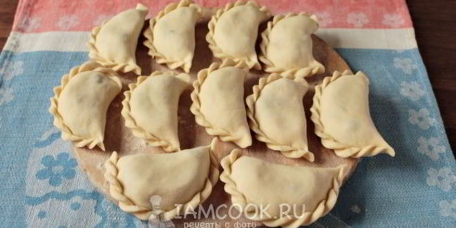 Рецепт вареников из заварного теста с картошкой и грибами