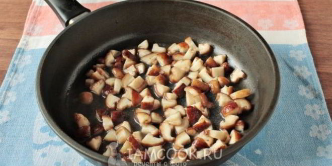 Рецепт вареников из заварного теста с картошкой и грибами