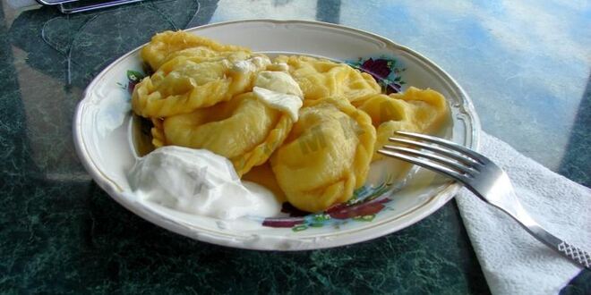 Рецепт вареников на пару на кефире