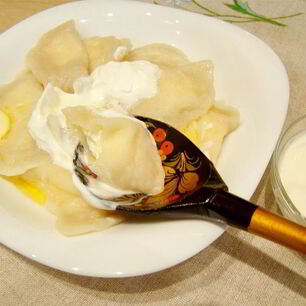 Рецепт Вареников Нежных с творогом