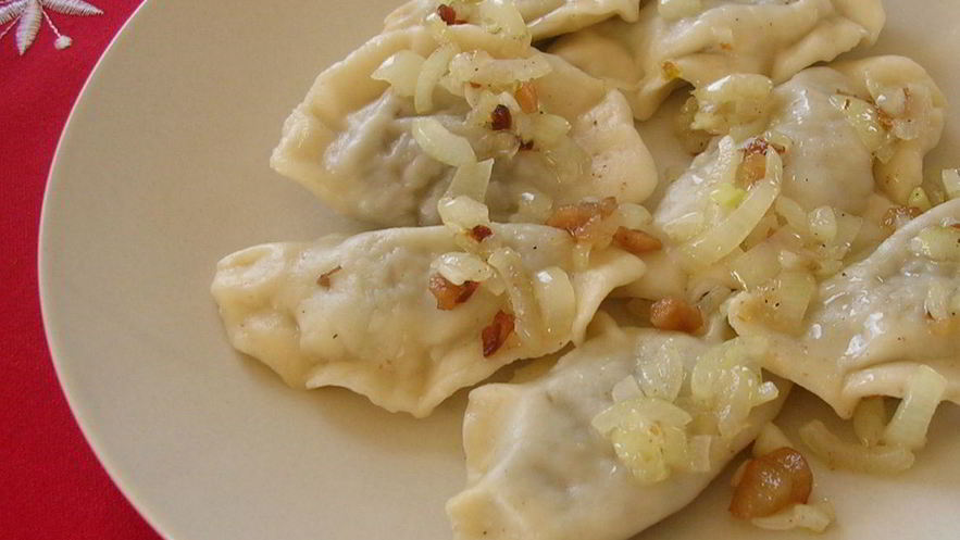 Рецепт вареников с гречкой и грибами