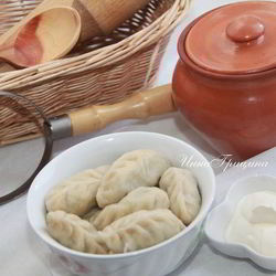 Рецепт Вареников с картофелем и грибами