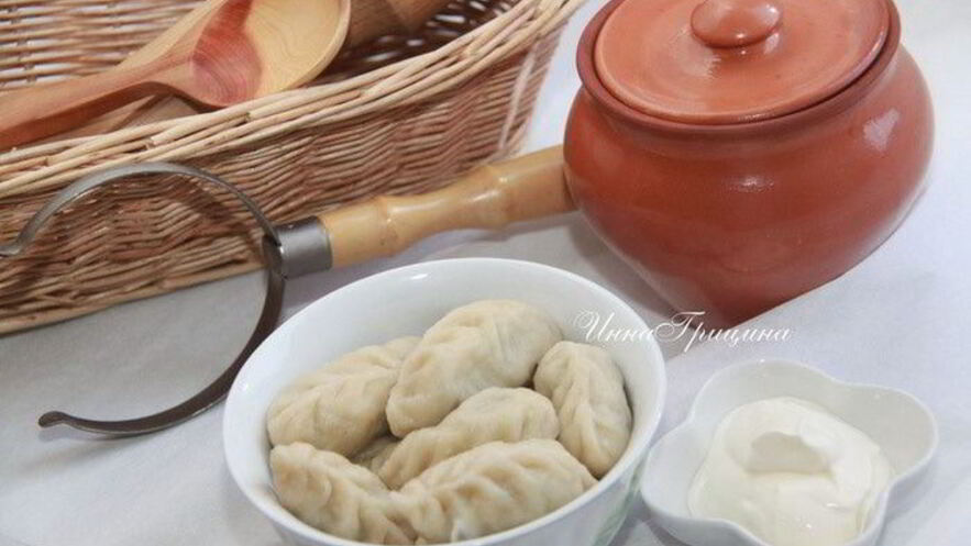 Рецепт вареников с картофелем и грибами