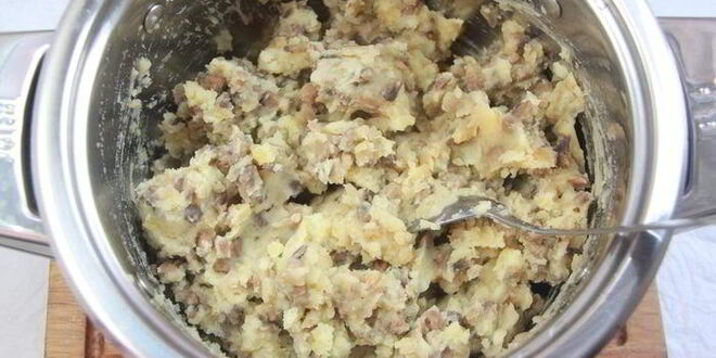 Рецепт вареников с картофелем и грибами