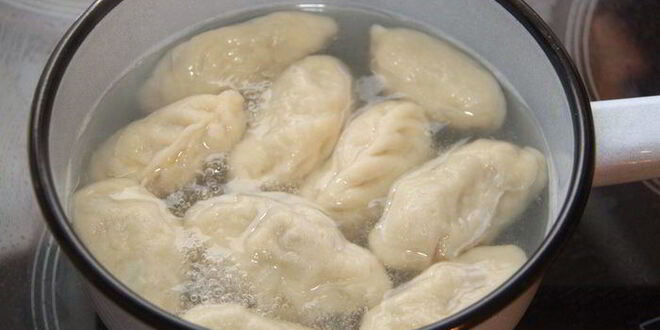 Рецепт вареников с картофелем и грибами