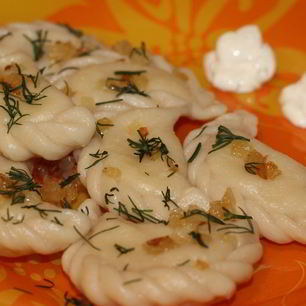 Рецепт Вареников с картофелем