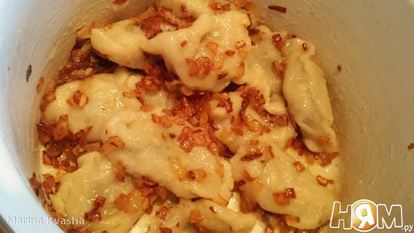 Рецепт Вареников с картошкой и грибами