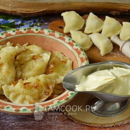 Рецепт Вареников с картошкой на кефире