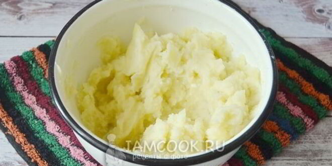 Рецепт вареников с картошкой на кефире