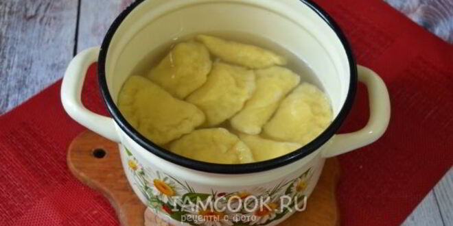 Рецепт вареников с картошкой на кефире