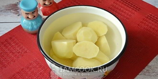 Рецепт вареников с картошкой на кефире