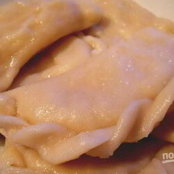 Рецепт Вареников с картошкой постные