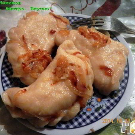 Рецепт Вареников с картошкой