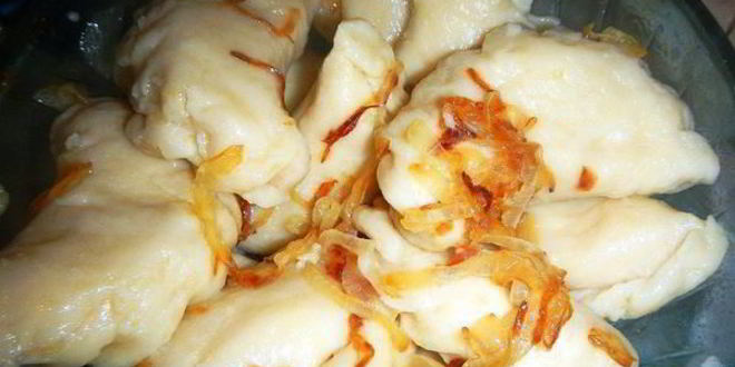 Рецепт вареников с картошкой