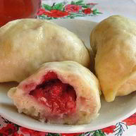 Рецепт Вареников с клубникой