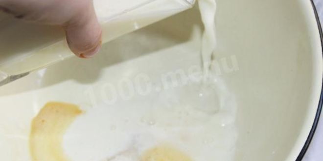 Рецепт вареников с малиной