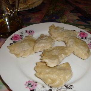 Рецепт Вареников с сырой картошкой