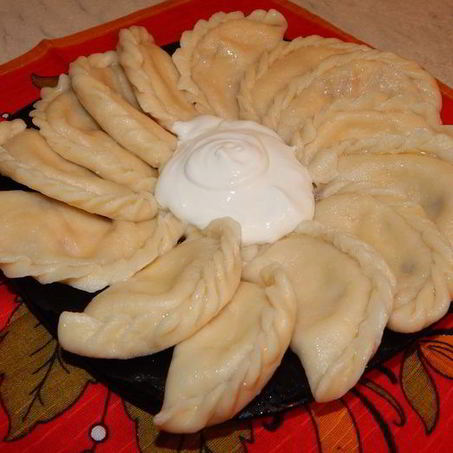 Рецепт Вареников с творогом и финиками