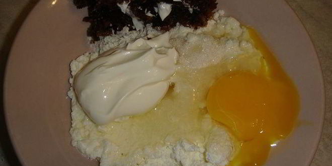 Рецепт вареников с творогом и финиками