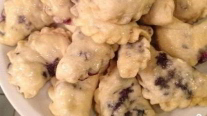 Рецепт Вареников с творогом и изюмом