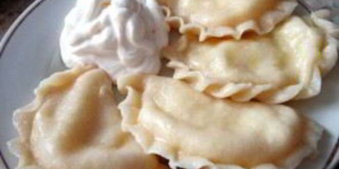 Рецепт вареников с творогом и картошкой