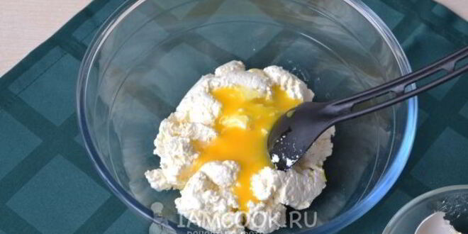 Рецепт вареников с творогом и яичными желтками