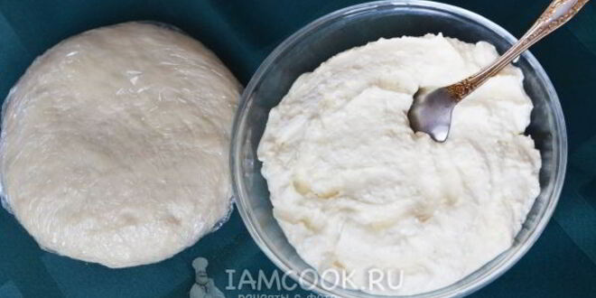 Рецепт вареников с творогом и яичными желтками
