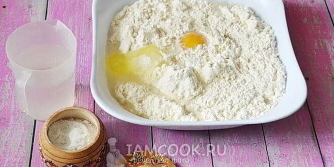 Рецепт вареников с творогом из теста на воде