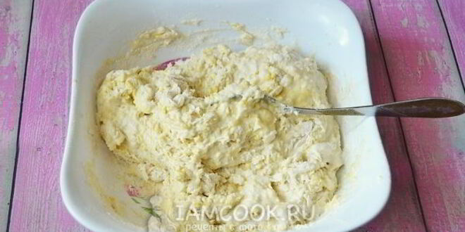 Рецепт вареников с творогом из теста на воде