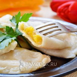 Рецепт Вареников с тыквой