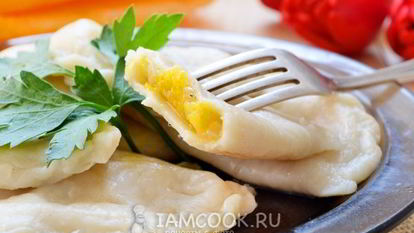 Рецепт Вареников с тыквой