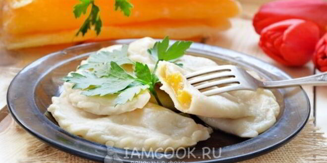 Рецепт вареников с тыквой