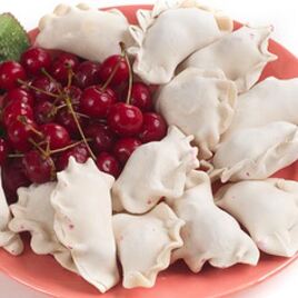 Рецепт Вареников с вишней