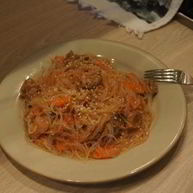 Рецепт Японской лапши со свининой