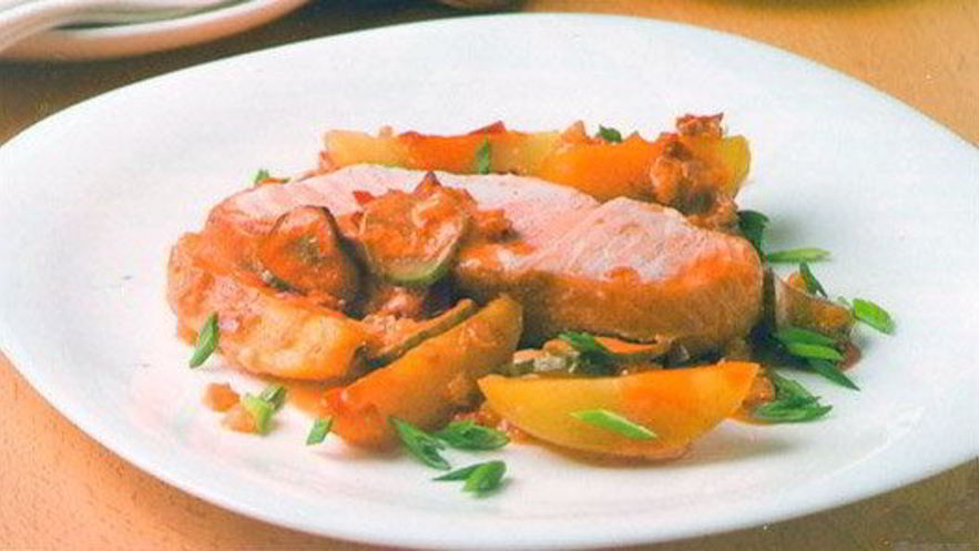 Рецепт рыбного жаркого в горшочках