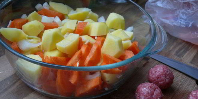 Рецепт уютного жаркого