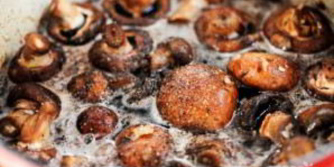 Рецепт жаркого из говядины с грибами